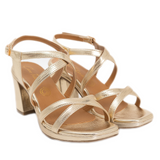 Zapatillas Paulette Dorado